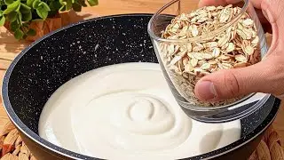 Gesund Brot in 5 Minuten! Nur Haferflocken und Joghurt! Ohne Mehl, ohne Zucker!