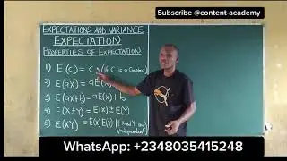 Properties of Expected Value
