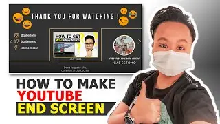 Easy Emoji End Screen Tutorial Using Filmora 9  | TAGALOG