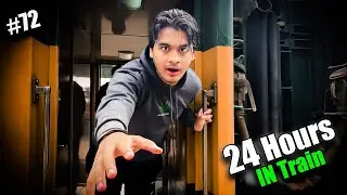 Living in a Train For 24 Hours 😳🚊