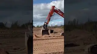Tilt rotator in action