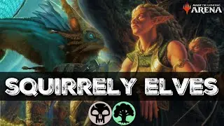 TOSKI ELF RAMP is INSANE!! 75% WINRATE in Kaldheim Standard | MTG Arena