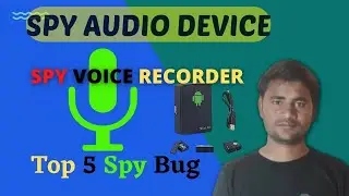 Spy Audio Device | What is Spy Audio Bug | Best Spy Audio Microphone #securityadda #spy #spyaudiomic
