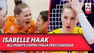 ISABELLE HAAK, All points in Torino, Coppa Italia Frecciarossa 2026 | LVF 2025/26