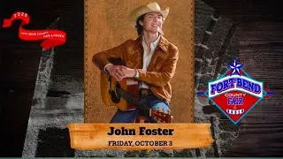 John Foster Live at Fort Bend County Fair & Rodeo | October 3, 2025 Concert in Texas 🎶🤠