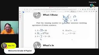 Online Math Tutorial with Ma'am Jen Torrefranca