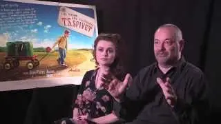 Jean-Pierre Jeunet and Helena Bonham Carter Interview - The Young and Prodigious T.S. Spivet