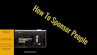 How To Sponsor People For Your Business