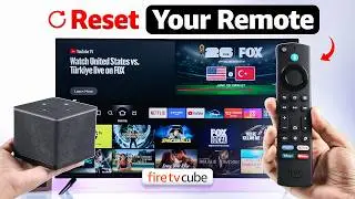 How to Reset Amazon Fire TV Cube Remote! [Unpair & Pair]