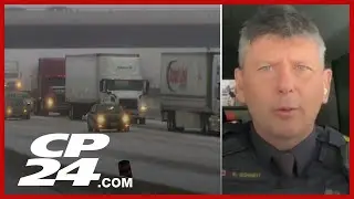 Freezing rain and ice pellets causing sloppy and slushy roads | OPP Sgt. Kerry Schmidt
