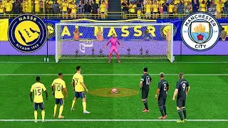 RONALDO, MBAPPE, DEMBELE VS MESSI, YAMAL, HAALAND | PENALTY SHOOTOUT | FC 26 AL NASSR VS MAN CITY