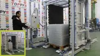 Pallet inverter - TOPPY MASTER INVERTER (bottles)
