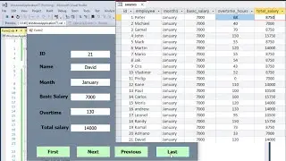 programmer visual Basic.net| Retrieve data from access database using  navigation buttons