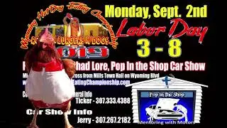 Dont Be Chicken Join Rockin Burgers N Dogs Wyoming Hot Dog Eating Championship Labor Day