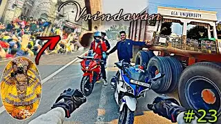 Mathura Vrindavan ❤️ || Aligarh To Mathura || GLA University Mathura || Motovlog #rayvlogs