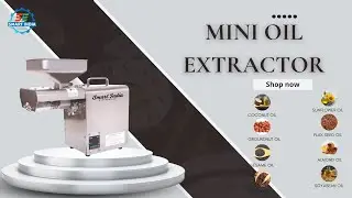 MINI OIL EXTRACTION MACHINE | OIL EXPELLER | TABLE TOP OIL EXTRACTOR