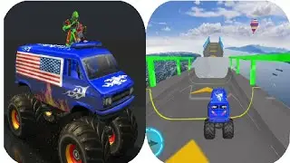 Unbelievable Stunt in Police Robot Speed SuperHero Rescue Mission Games #27