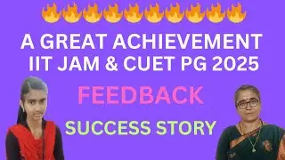 Success Story and Feedback -IIT JAM-CUET PG-MATHEMATICS-2025-ONLINE CLASSES -TAMIL #iitjammaths