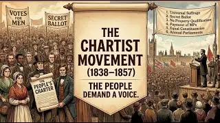 The Chartist Movement (1838&ndash;1857) &mdash; The People Demand a Voice#history #facts @HISTORY