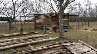 Building a sheep pen and shoot at Family Orchards - Episode 1 - getting started
