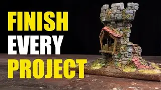 FOUR Tips to Help You Finish Every Project!