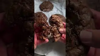 These Double Chocolate Cookies are amazing