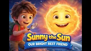 Meet Sunny the Sun 🌞 | Fun & Easy Sun Facts for Kids | 3D Animation
