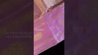 LILAC SAREE WITH SILVER & GOLD ZARI WORK | ZARIKA BY BINDYA #saree