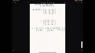 The Volume of a Parallelepiped (Part 3). Multivariable Calculus.