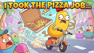 I got a Pizza Delivery job in Wobbly Life.....