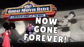 THE GREAT MOVIE RIDE END MOVIE REEL Hollywood Studios Orlando, Florida Now Gone Forever