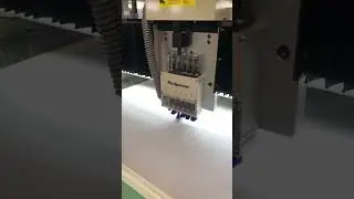 10 sets of 2 heads punching perforation machine is testing