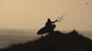 We love Sunset Session -  Cold Hawaii Kitesurfing Bandit S4