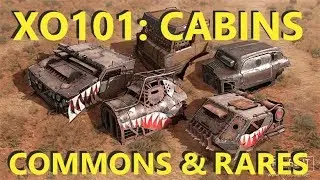 Crossout 101 - EVERYTHING you need to know about COMMON and RARE cabins [Part 1]