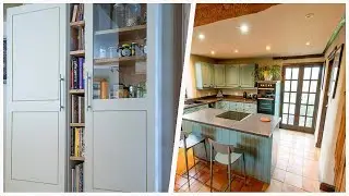 75 Eclectic Orange Floor Kitchen Design Ideas You'll Love ♡