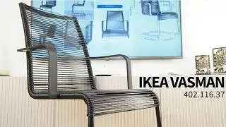 Outdoor Chair with Armrests (IKEA VASMAN)