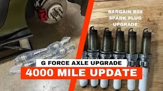 Gforce renegade axle upgrade 4000 mile update A90 Supra bargain b58 spark plugs