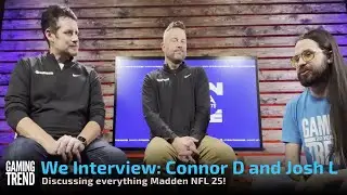 We Interview - Connor Dougan + Josh Looman (Creative Director + Lead Designer) about Madden NFL 25!