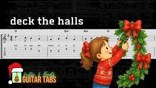 Deck The Halls GUITAR TAB