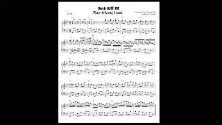 Rock Piano Riff inspired by Keith  Emerson from the book Keys To Rock Piano Mastery.