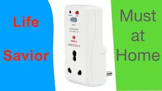 Unboxing of PRCD RCCB Plug