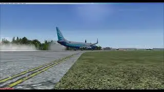FSX Boeing 737 800 landing replay at KMSP with different views