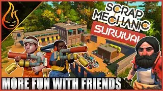 Multiplayer Adventures Scrap Mechanic Survival