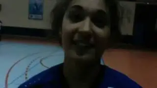 Interview d'apr&egrave;s match de Laura Ong