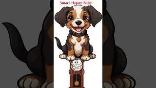 Subscribe Us ❤️ #smarthappybaby #kidssong #babysong #hickorydickoydock #englishnurseryrhymes