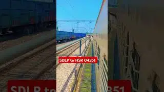 04351SDLP to HSR #trending #tiktok #railway #indianrailways #india #pakistan ##youtubeshorts #reels