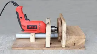 DRILL MACHINE HACK | HOW TO MAKE A DUSTLESS GRINDER  | DUST SHROUD