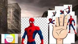 Spiderman Finger Family Version 2 (FAN VIDEO FOR VIDEOGYAN KIDS AKA GYANI KIDS)