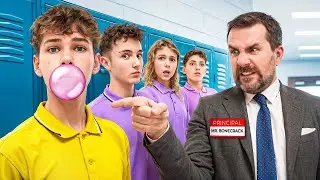 24 STUNDEN IN DER STRENGSTEN SCHULE 😯 Ivan und seine Freunde VS der Schulleiter!