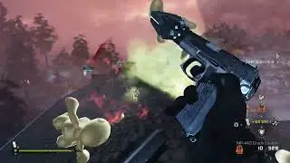 Fighting aliens on the rooftop for fun.  ;)